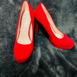 Red high heels